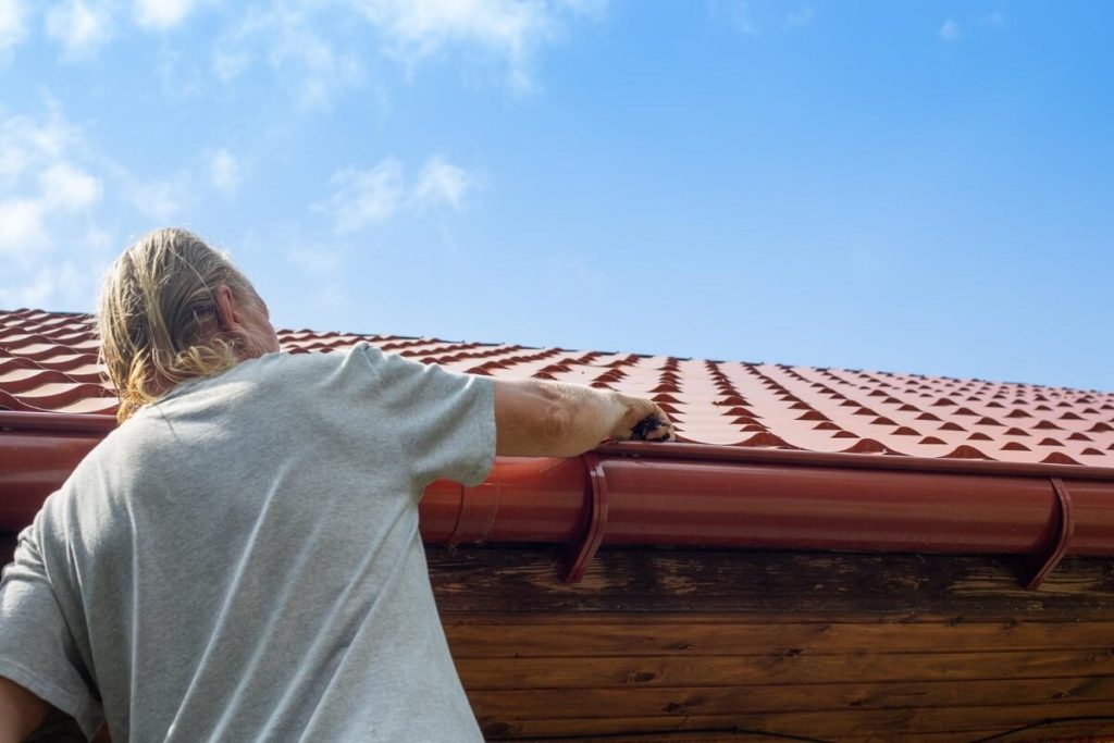 Gutter cleaning