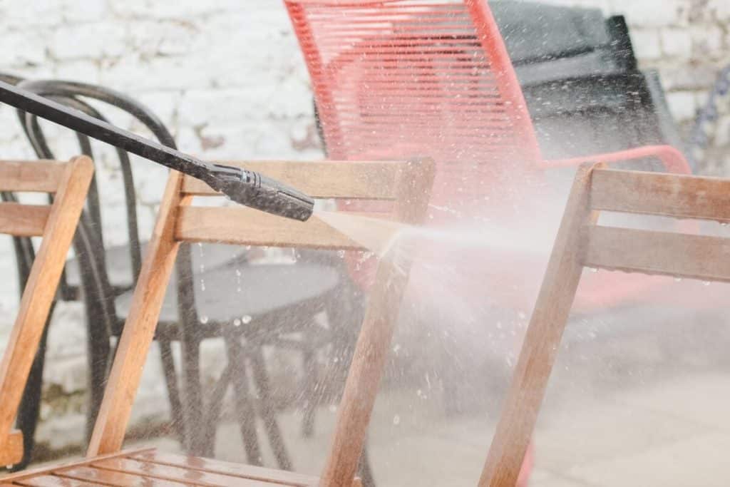 pressure washing