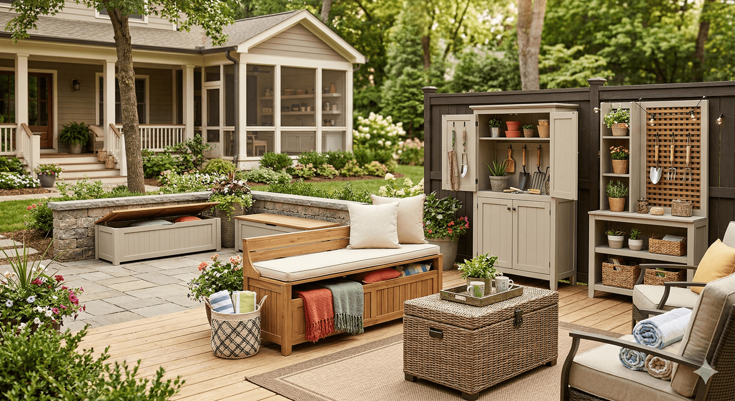 Outdoor storage solutions