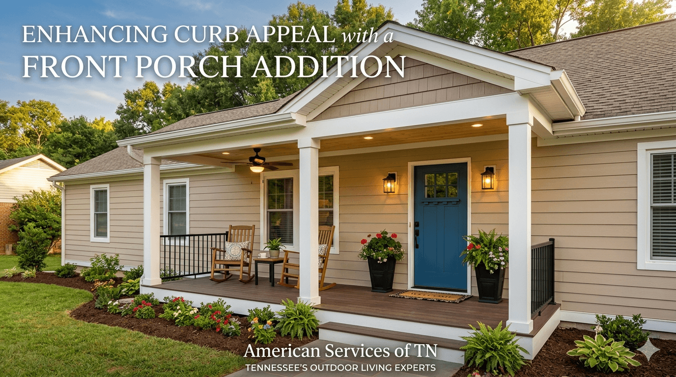 Front porch addition