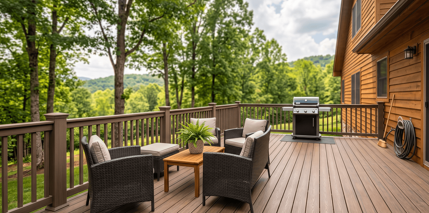 Maintaining composite decking